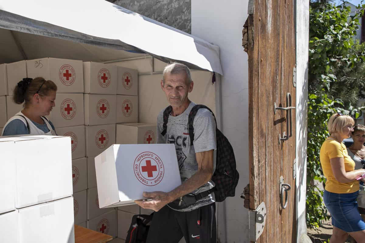 Humanitäre Hilfe für die Ukraine