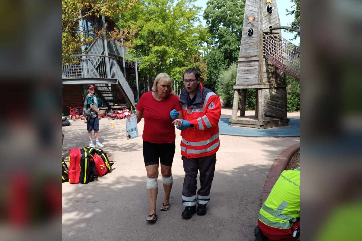 Unterstützung des Rettungsdienstes